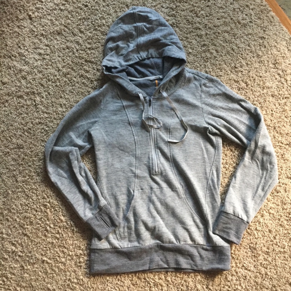 Brand New Lucy Hooded half-zip pullover size small